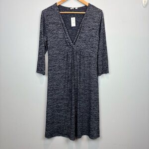 GAP Heather blue Long Sleeve Dress